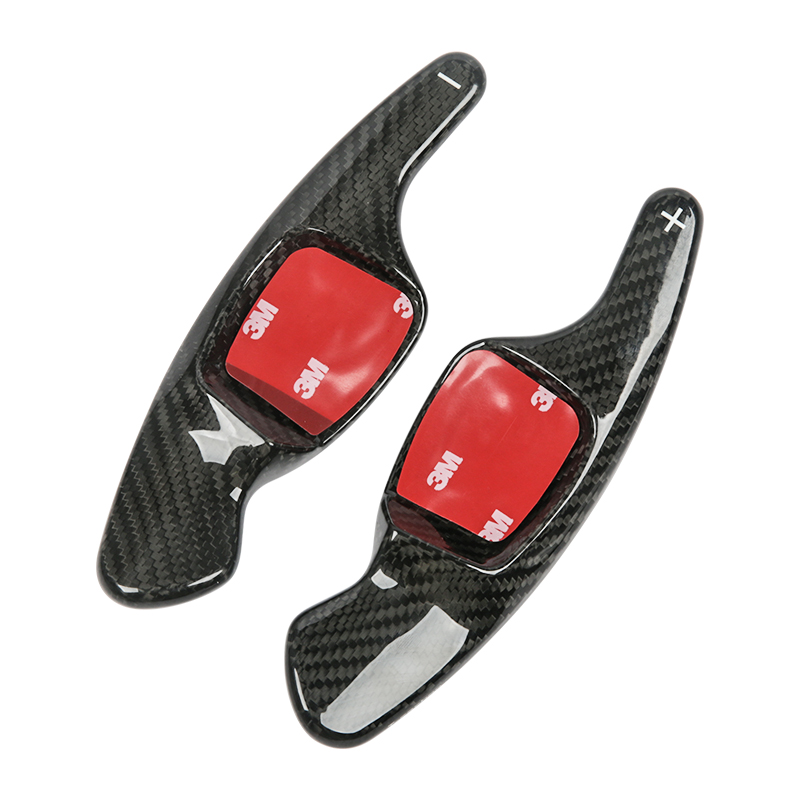 适用于高尔夫8方向盘拨片真碳纤维换挡拨片途观L新cc辉昂途昂改装