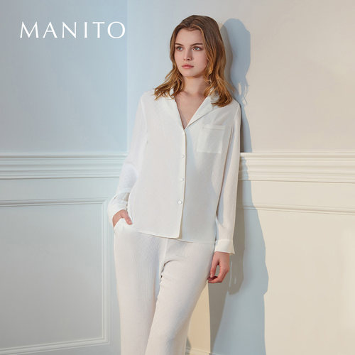 MANITO/曼尼陀真丝睡衣套装