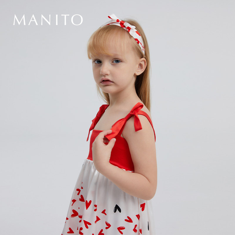 MANITO/曼尼陀Fairy 婴童真丝发带桑蚕丝发束发饰
