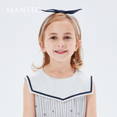 MANITO 儿童真丝发圈桑蚕丝青发带发束发饰 曼尼陀Voyage