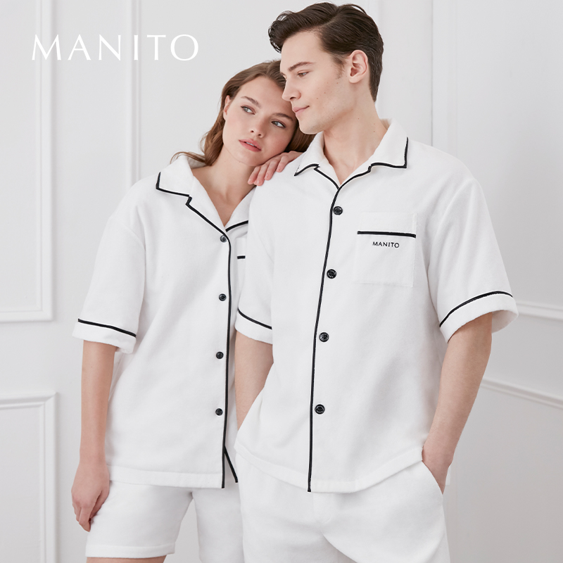 Cosy女士毛巾面料睡衣短套装