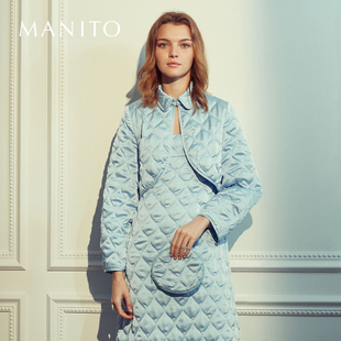 曼尼陀Glacier短款 MANITO 绗缝外套秋冬舒适 线上专享
