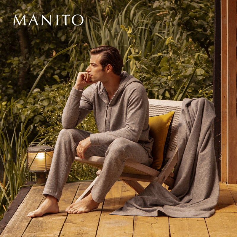 Bomber男士针织套装