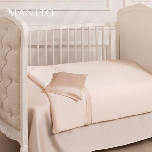 MANITO 曼尼陀Treasure婴儿床品高级真丝床品五件套亲肤舒适
