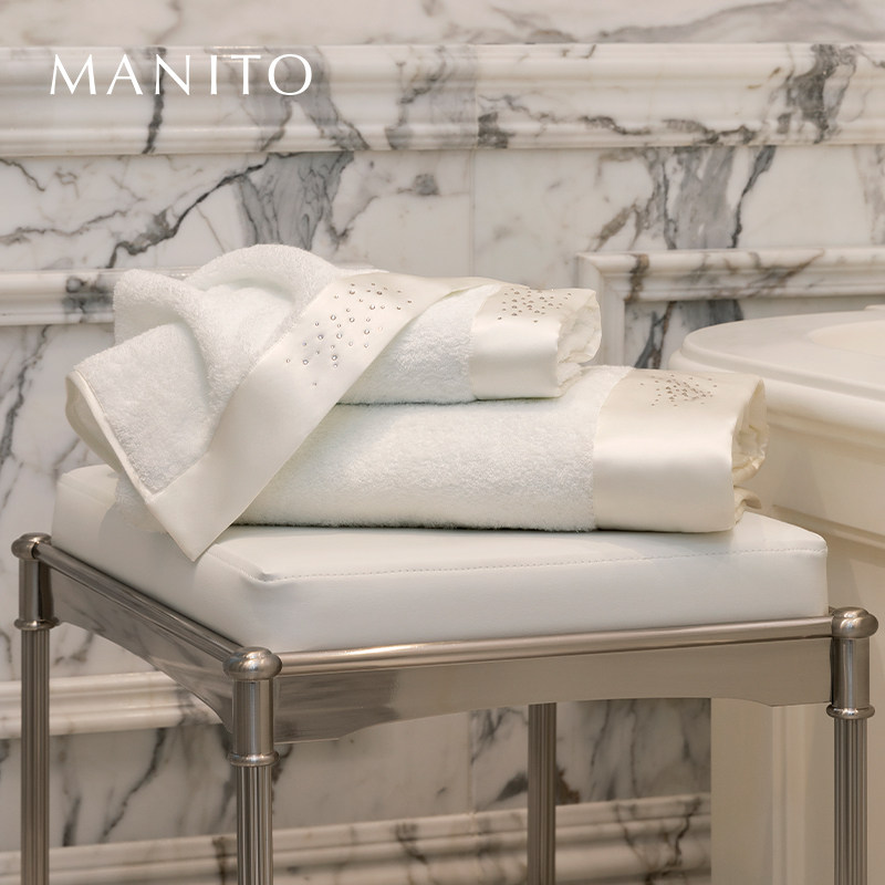 MANITO/曼尼陀Twinkle 浴室三件套毛巾浴巾真丝浴室三件套