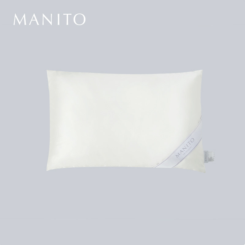 MANITO/曼尼陀儿童枕套枕芯桑蚕丝枕头 舒适亲肤透气