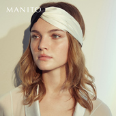 MANITO 曼尼陀Contrast 真丝发带桑蚕丝发束发饰