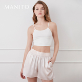 宽松桑蚕丝家居裤 女士真丝短裤 曼尼陀Passion MANITO