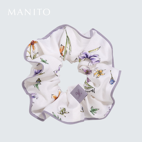 MANITO桑蚕丝Two-tone发圈护发