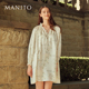 短睡裙桑蚕丝真丝连衣裙 Louise长袖 MANITO 曼尼陀Princess