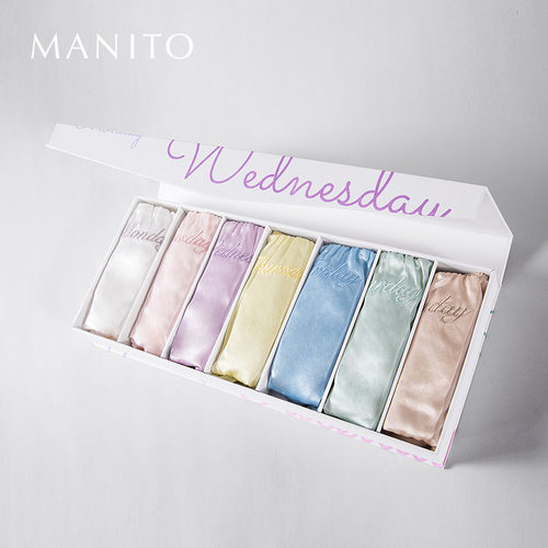 manito曼尼陀内裤礼盒桑蚕丝贴身