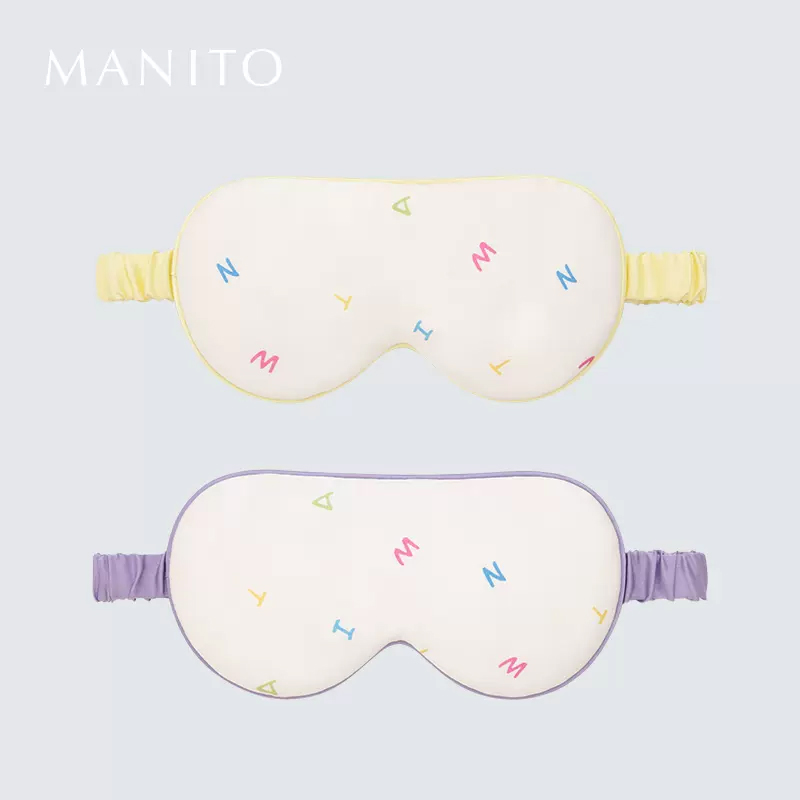 曼尼陀manito睡眠遮光真丝眼罩