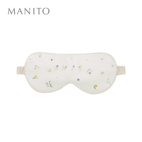 MANITO/曼尼陀 Sweet Garden 桑蚕丝眼罩柔软丝滑休息旅行眼罩