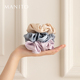 MANITO 曼尼陀真丝粗发圈桑蚕丝发带头绳头饰纯色花色丝滑精致