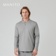 亨利领长袖 MANITO T恤 丝棉开领套头长袖 上衣长裤 曼尼陀Comfy 男士