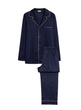 Monogram男士双M提花睡衣套装