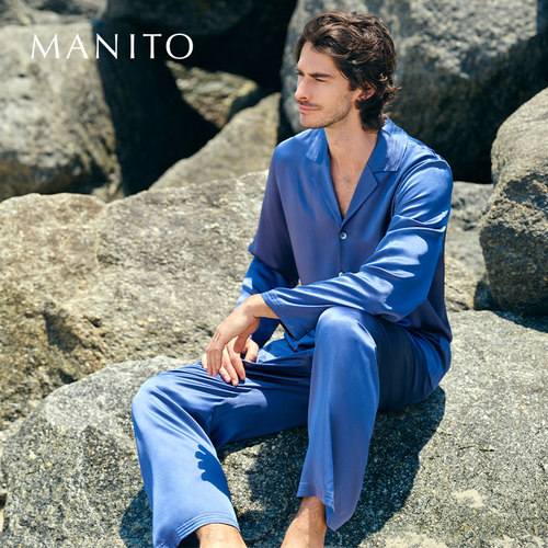 MANITO/曼尼陀睡衣套装真丝
