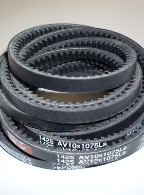 AV10发动机发电机空压机空调齿形皮带AV10X1075La 1420