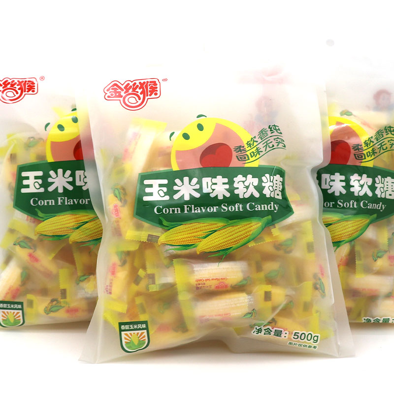 金丝猴玉米味软糖零食糖果