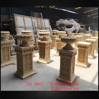 砂岩欧雅园林景观玻璃钢