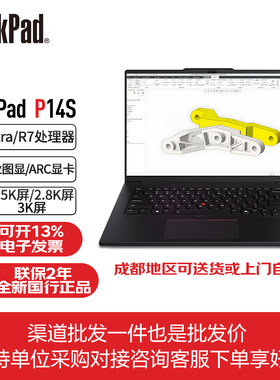 联想ThinkPad P14s 2025款Gen6轻薄设计移动图形工作站笔记本电脑