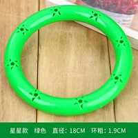 Зеленое кольцо, увеличенная толщина, 18см