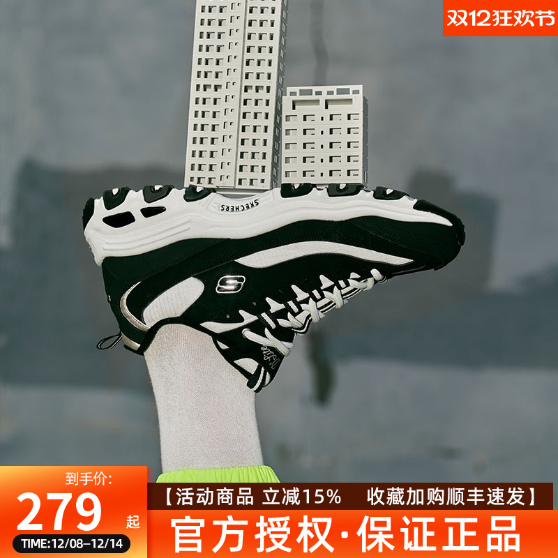 斯凯奇加绒保暖厚底熊猫鞋