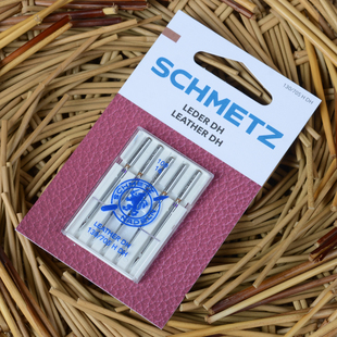 蓝狮DH皮革机针家用缝纫机针兄弟胜家蝴蝶重机硬人造皮纸三角刀针