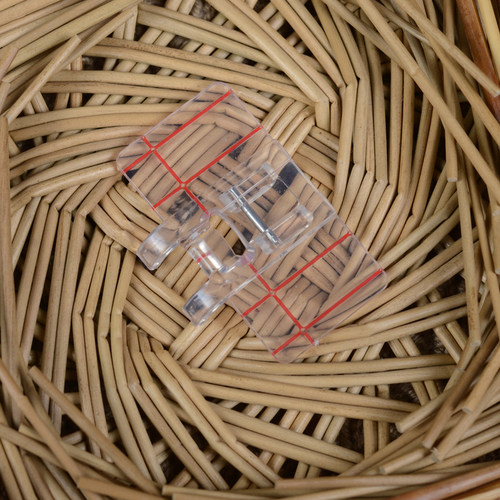 janome真善美缝纫机压脚平行网格压脚兄弟胜家蝴蝶飞跃家用机通用