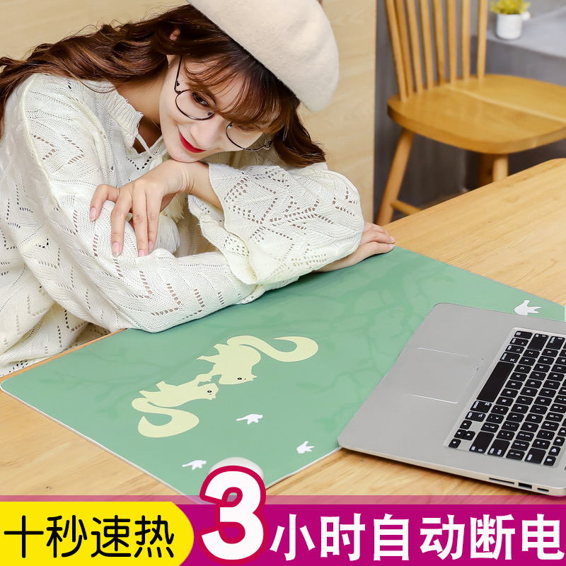 电热暖桌垫学生加热书写垫办公室发热鼠标垫暖桌宝暖手垫写字暖板