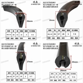 橡胶多色包边条U型 10玻璃嵌条密封条 防撞条壁厚2