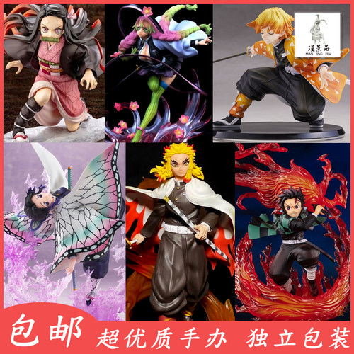 祢豆子堕姬继国缘一炭治郎模型