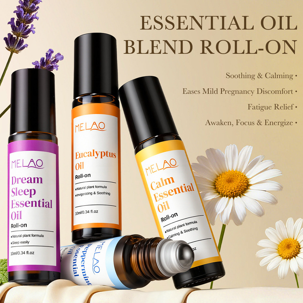 3瓶拍1发3跨境桉树精油滚珠面部身体护理睡眠薄荷按摩精油走珠,美容护肤/美体/精油,复方精油,淘宝优惠券,粉丝福利购,淘宝优惠卷