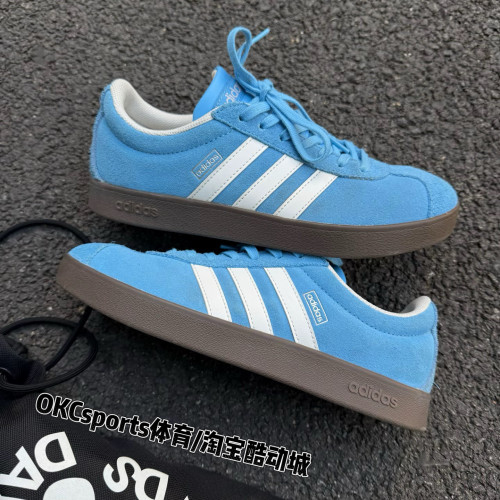 阿迪达斯Adidas CourtVI Classic男女经典德训低帮休闲板鞋JS4594