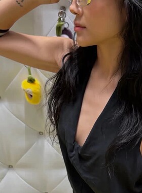 2405欧美黑白条纹晕染树脂手镯韩女搭配利器叠戴推荐小众手环
