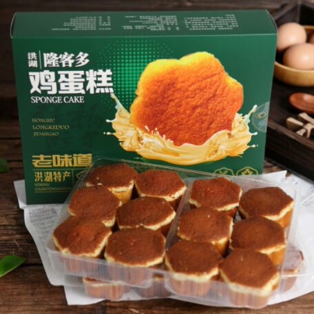 传统老式新鲜480g湖北特产鸡蛋糕