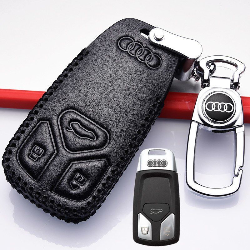 2023款奥迪Q5L钥匙套2022款奥迪21款奥迪q5l真皮钥匙包20款扣18男