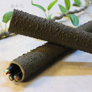 PVC仿真树藤管 外径35MM仿真树藤电缆电线线管 仿藤护套管 树藤管