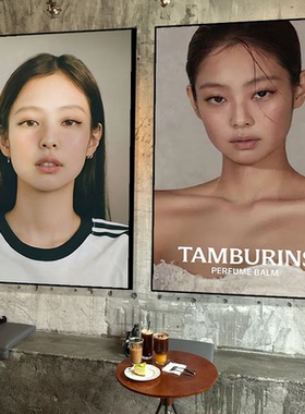 金珍妮JENNIE个人写真集挂画韩国美女明星装饰画摄影服装店墙壁画