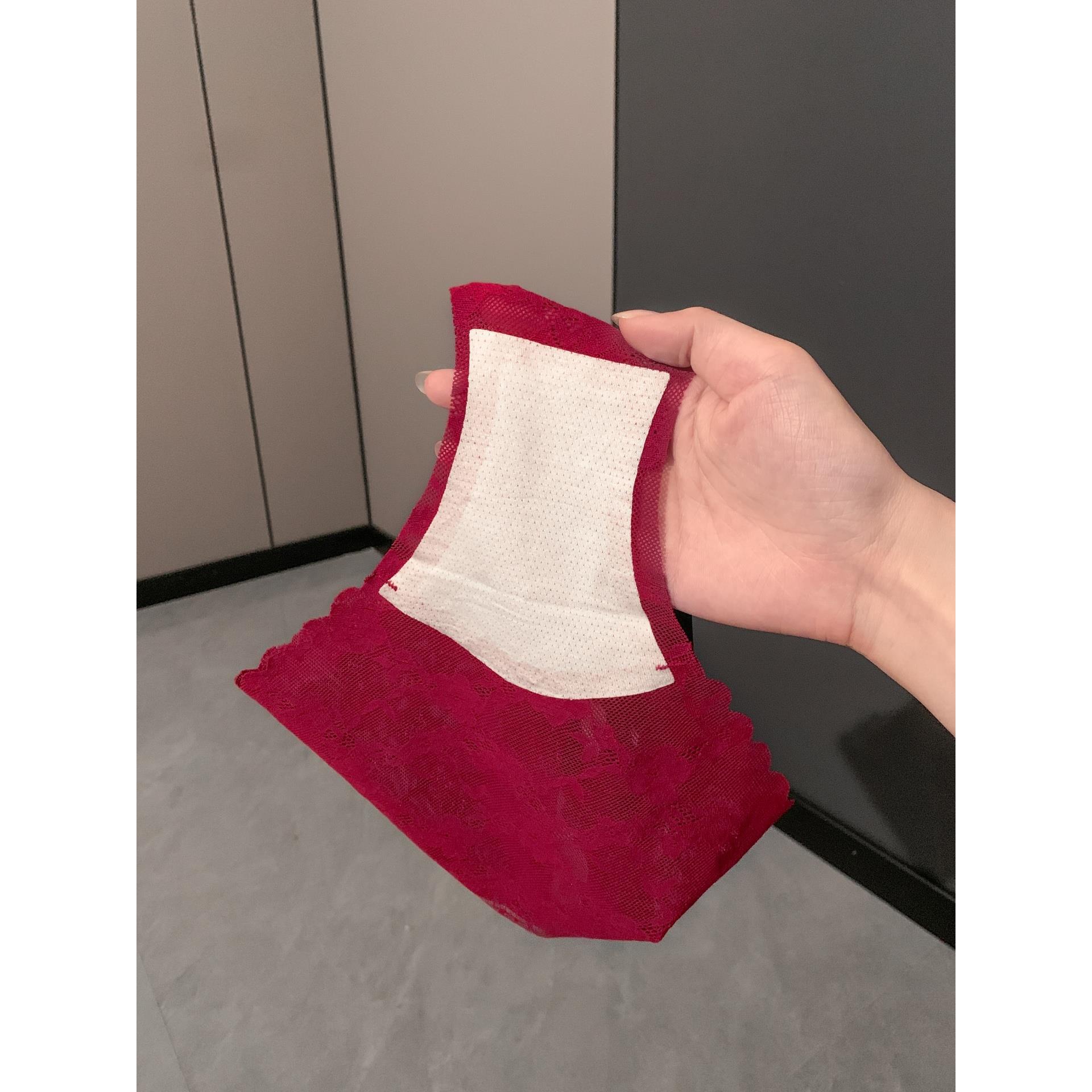 「HS」娇艳玫瑰性感蕾丝法