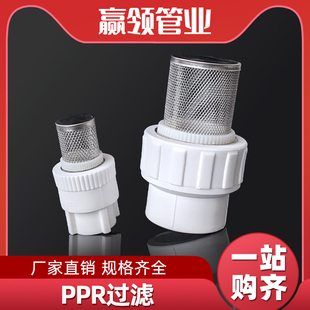 PPR水管过滤热熔46分寸抽水杂质筛子接头20