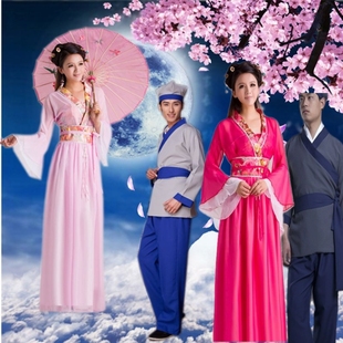 七夕牛郎织女古装嫦娥后羿演出服七夕节仙女cosplay摄影写真服装