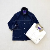 Field 日单现货24SS Denim Jacket灯芯绒领牛仔夹克外套NP2402N