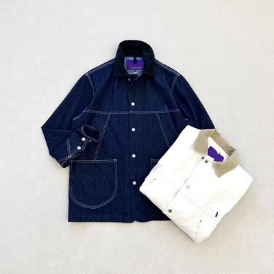 NP2402N蓝染牛仔夹克外套