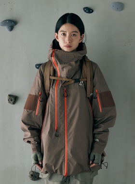 COMFY  OUTDOOR PULL SHELL COEXIST CMF户外机能防水冲锋衣夹克