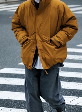 日系户外 25AW Gore-tex Short Down Jacket立领羽绒服外套夹克