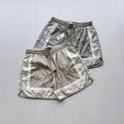 Kith Washed Dylan Shorts 25SS徽标金属尼龙速干休闲短裤 四分裤