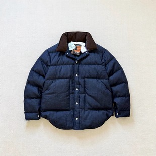 限定 Down Field Jacket光电子保暖羽绒服24AW Denim 日单现货