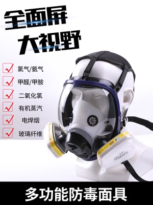防毒面具呼吸器化工喷漆专用甲醛