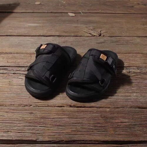 工装飞行员VISVIM CHRISTO夏季日系真皮牛皮波点拖鞋余文乐陈冠希